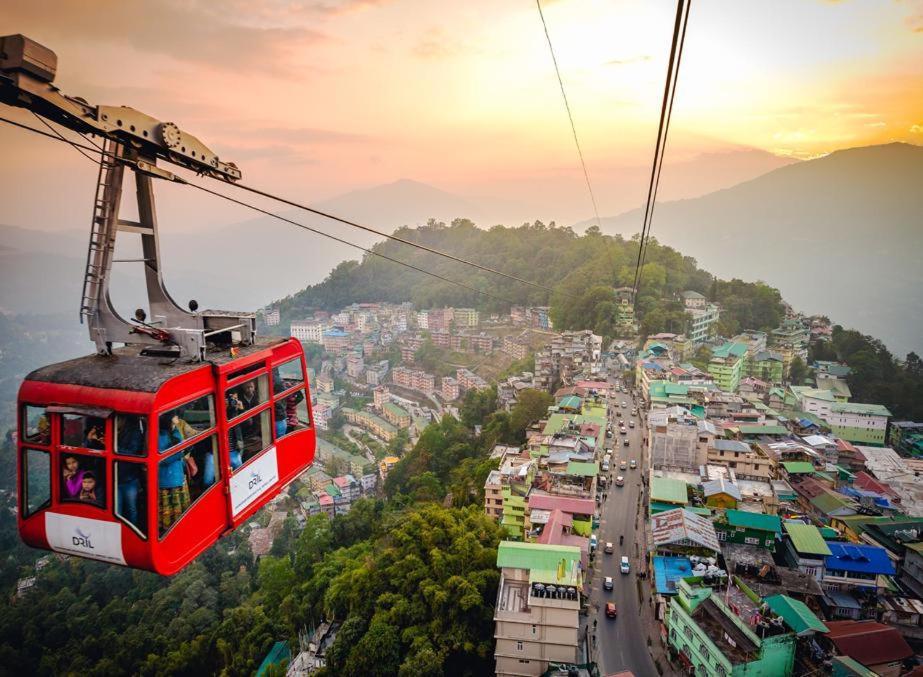 Snow White Retreat Hotel And Restaurant Gangtok Exterior foto